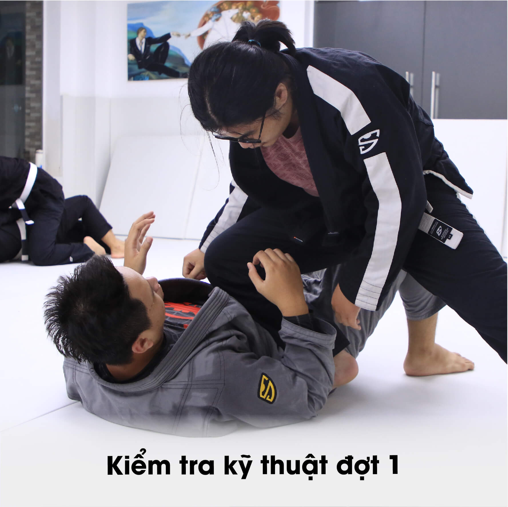 Kiểm tra kỹ thuật Jiu-Jitsu đợt 1