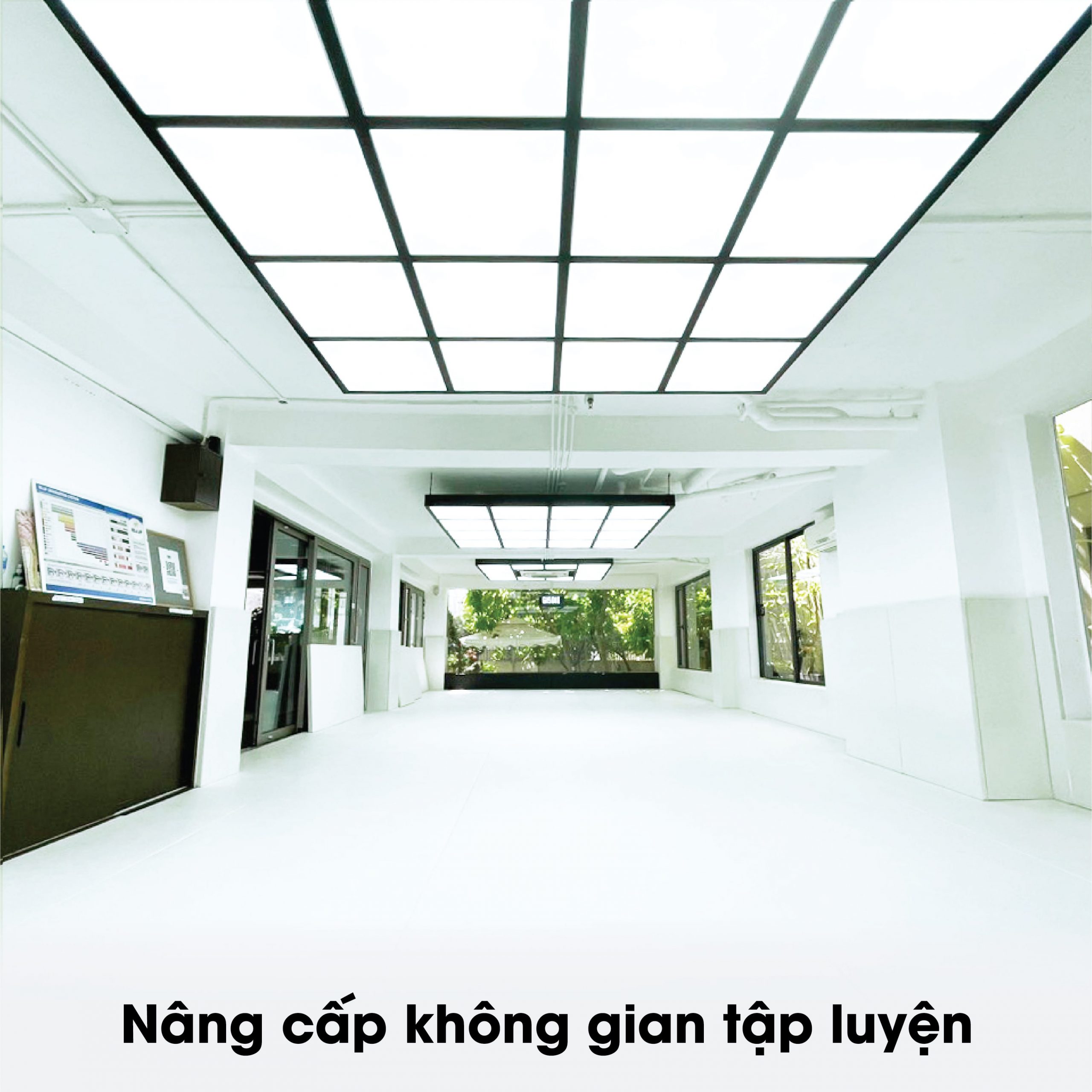 Nâng cấp không gian tập luyện