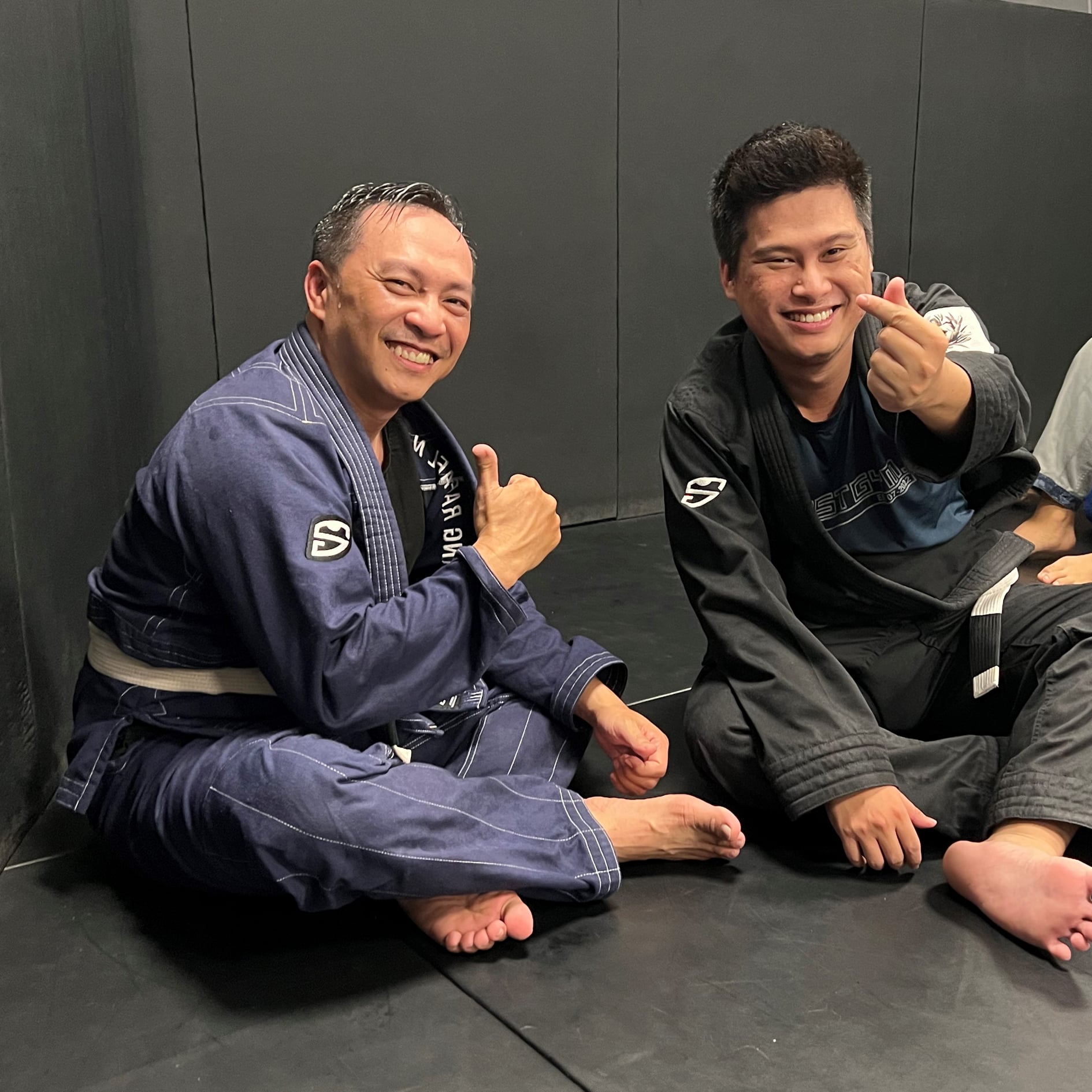 Những người bạn thú vị là không thể thiếu khi tập luyện Brazilian JiuJitsu.